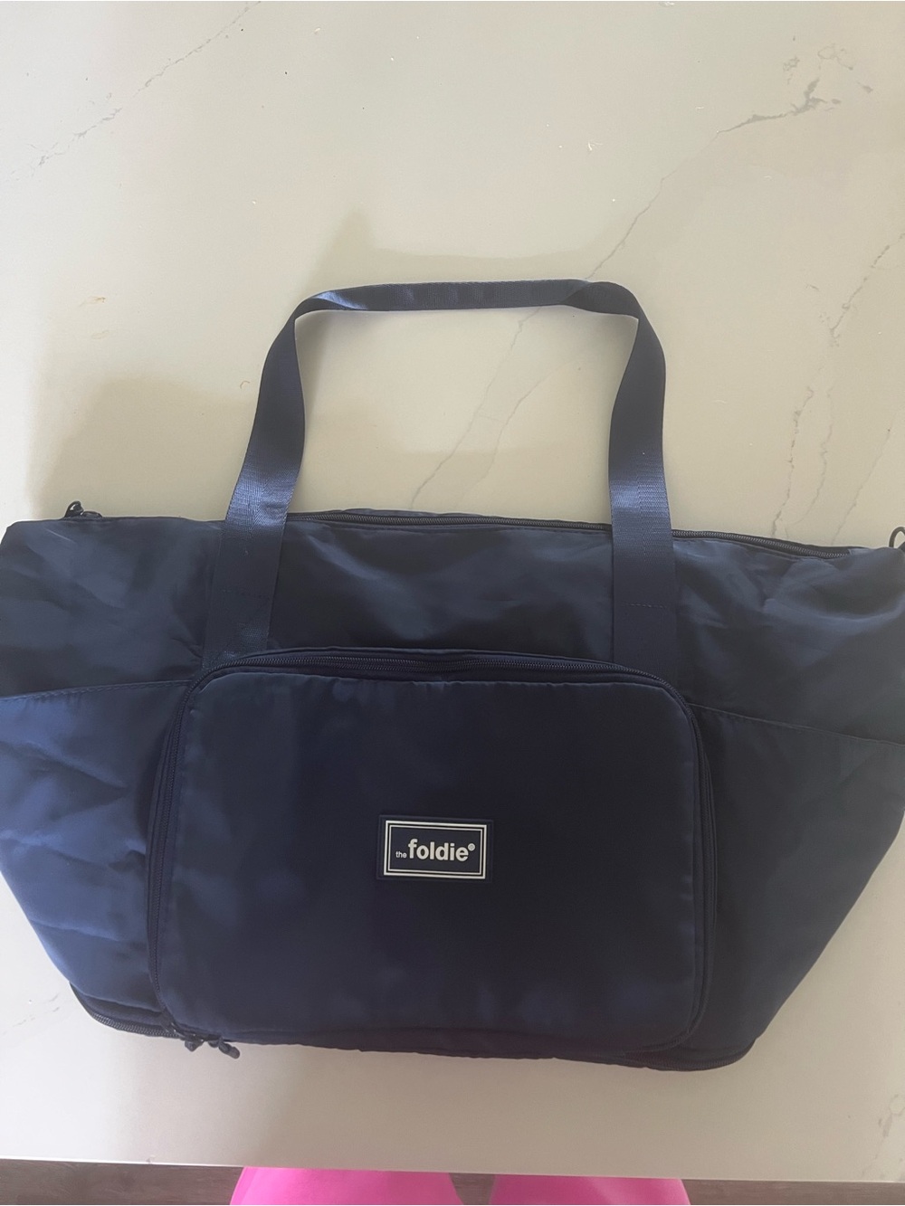 The Foldie Foldable Travel Bag Weekender Carry-On Tote - Picture 9 of 15
